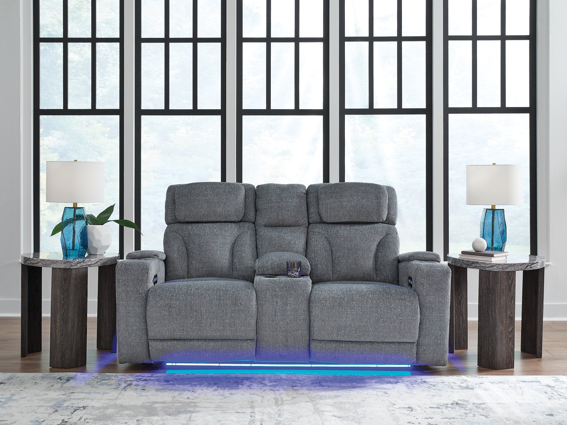 Studio Cave Power Reclining Loveseat with Console Ashley Furniture Loveseat  Fresh Start Furniture