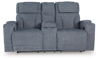Studio Cave Power Reclining Loveseat with Console Ashley Furniture Loveseat Default Title Fresh Start Furniture