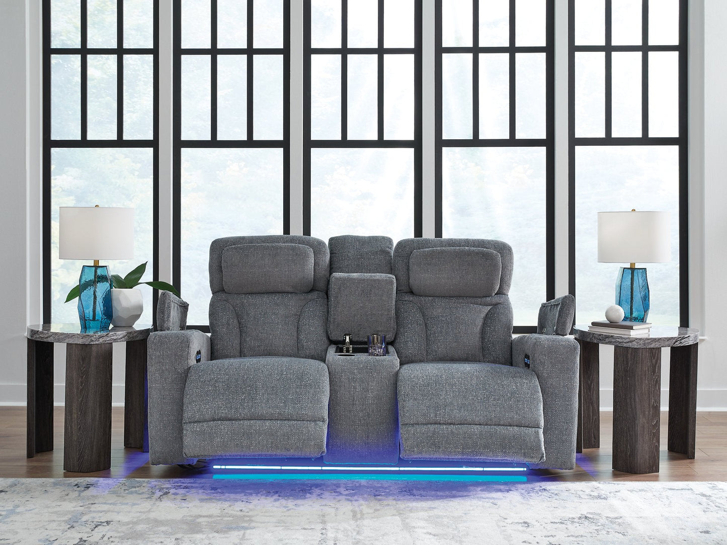Studio Cave Power Reclining Loveseat with Console Ashley Furniture Loveseat  Fresh Start Furniture