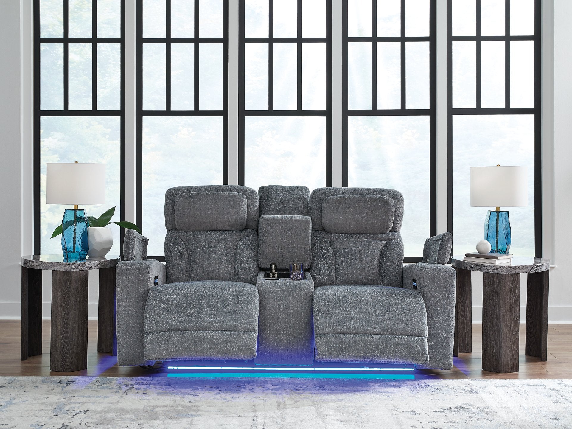 Studio Cave Power Reclining Loveseat with Console Ashley Furniture Loveseat  Fresh Start Furniture