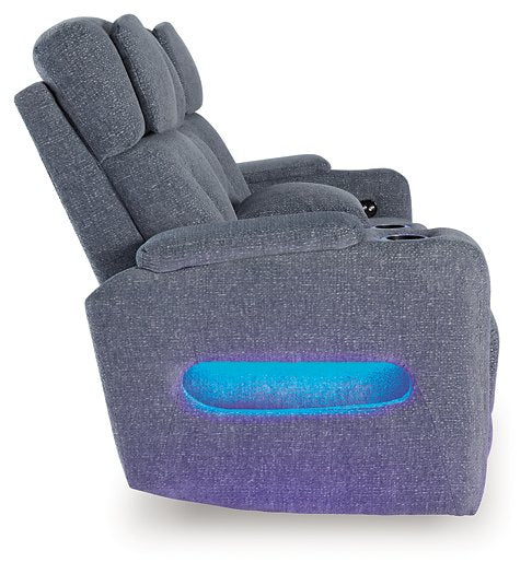 Studio Cave Power Reclining Loveseat with Console Ashley Furniture Loveseat  Fresh Start Furniture