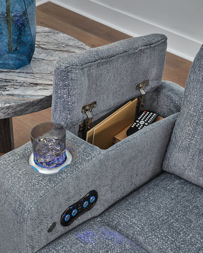 Studio Cave Power Reclining Loveseat with Console Ashley Furniture Loveseat  Fresh Start Furniture