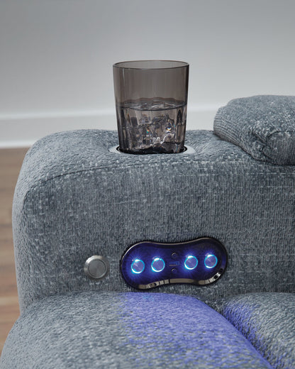 Studio Cave Power Reclining Loveseat with Console Ashley Furniture Loveseat  Fresh Start Furniture