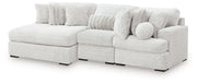 Cuddle Plush Sectional with Chaise -  Ashley Furniture Sectional  Fresh Start Furniture