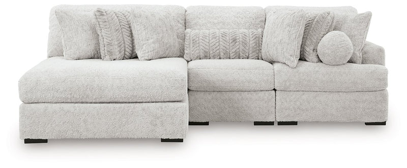 Cuddle Plush Sectional with Chaise -  Ashley Furniture Sectional  Fresh Start Furniture
