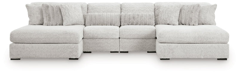 Cuddle Plush Sectional with Chaise -  Ashley Furniture Sectional  Fresh Start Furniture