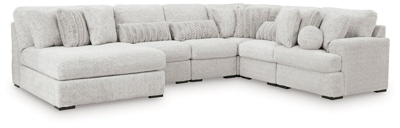 Cuddle Plush Sectional with Chaise -  Ashley Furniture Sectional  Fresh Start Furniture