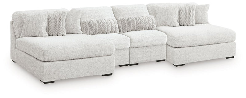 Cuddle Plush Sectional with Chaise -  Ashley Furniture Sectional  Fresh Start Furniture