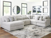 Cuddle Plush Sectional with Chaise -  Ashley Furniture Sectional  Fresh Start Furniture
