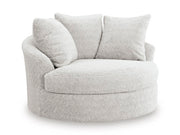 Cuddle Plush Oversized Swivel Accent Chair -  Ashley Furniture Chair  Fresh Start Furniture