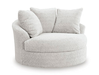 Cuddle Plush Oversized Swivel Accent Chair -  Ashley Furniture Chair  Fresh Start Furniture