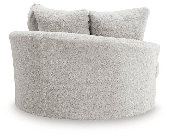 Cuddle Plush Oversized Swivel Accent Chair -  Ashley Furniture Chair  Fresh Start Furniture