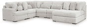 Cuddle Plush Sectional with Chaise -  Ashley Furniture Sectional  Fresh Start Furniture