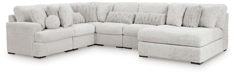 Cuddle Plush Sectional with Chaise -  Ashley Furniture Sectional  Fresh Start Furniture