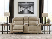 Next-Gen DuraPella Power Reclining Loveseat with Console Ashley Furniture Loveseat  Fresh Start Furniture