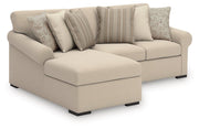 LadyMae Sectional with Chaise Ashley Furniture Sectional  Fresh Start Furniture