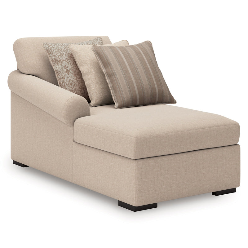 LadyMae Sectional with Chaise Ashley Furniture Sectional  Fresh Start Furniture