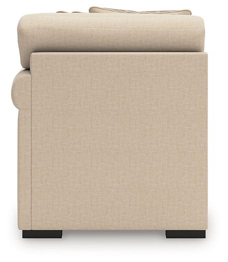 LadyMae Sectional with Chaise Ashley Furniture Sectional  Fresh Start Furniture
