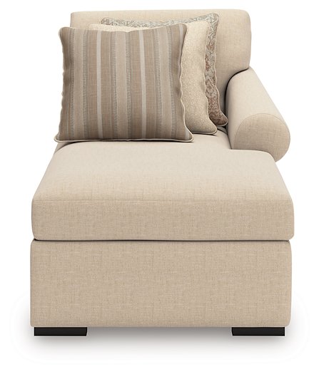 LadyMae Sectional with Chaise Ashley Furniture Sectional  Fresh Start Furniture
