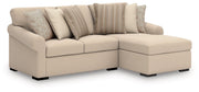 LadyMae Sectional with Chaise Ashley Furniture Sectional 2-Piece: Right-Arm Facing Corner Chaise/Left-Arm F Fresh Start Furniture