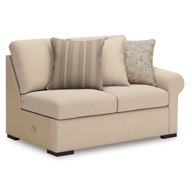 LadyMae Sectional with Chaise Ashley Furniture Sectional  Fresh Start Furniture