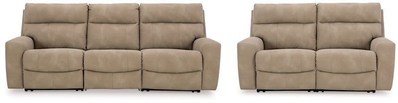 Next-Gen DuraPella Living Room Set Ashley Furniture Living Room Set Sand / 2-Piece: Sofa/Loveseat Fresh Start Furniture
