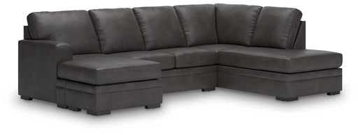 Lofton-Pike Sectional with Chaise Ashley Furniture Sectional 2-Piece: Left-Arm Facing Sofa Chaise/Right-Arm Fac Fresh Start Furniture