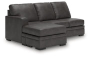 Lofton-Pike Sectional with Chaise Ashley Furniture Sectional  Fresh Start Furniture