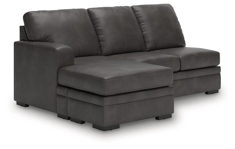 Lofton-Pike Sectional with Chaise Ashley Furniture Sectional  Fresh Start Furniture