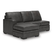 Lofton-Pike Sectional with Chaise Ashley Furniture Sectional  Fresh Start Furniture