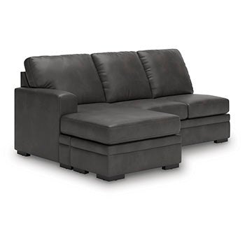 Lofton-Pike Sectional with Chaise Ashley Furniture Sectional  Fresh Start Furniture