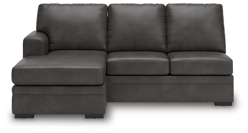 Lofton-Pike Sectional with Chaise Ashley Furniture Sectional  Fresh Start Furniture
