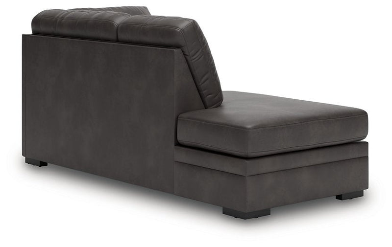 Lofton-Pike Sectional with Chaise Ashley Furniture Sectional  Fresh Start Furniture