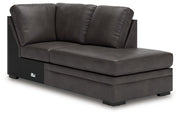 Lofton-Pike Sectional with Chaise Ashley Furniture Sectional  Fresh Start Furniture