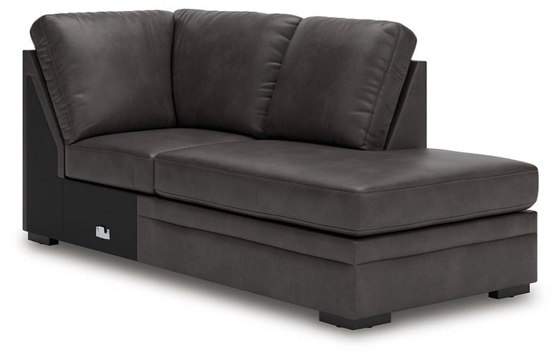 Lofton-Pike Sectional with Chaise Ashley Furniture Sectional  Fresh Start Furniture