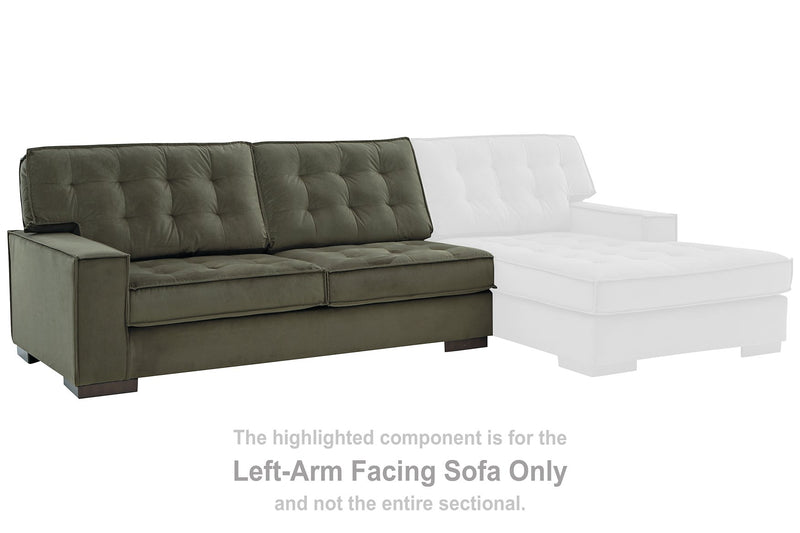 Caspian-Town Sectional with Chaise -  Ashley Furniture Sectional  Fresh Start Furniture