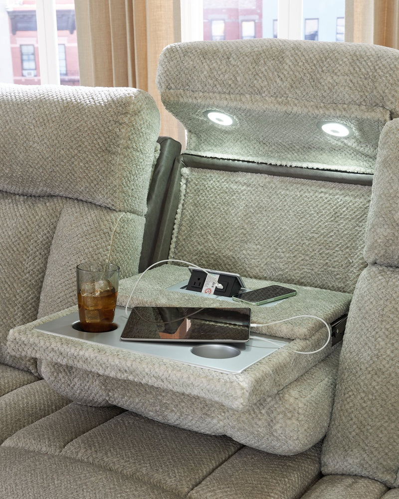 WhipLash Power Reclining Sofa Ashley Furniture Sofa  Fresh Start Furniture