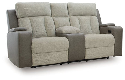 WhipLash Power Reclining Loveseat with Console Ashley Furniture Loveseat  Fresh Start Furniture