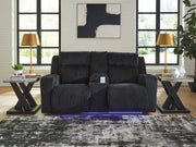 Forest Lake Power Reclining Loveseat with Console Ashley Furniture Loveseat  Fresh Start Furniture