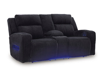 Forest Lake Power Reclining Loveseat with Console Ashley Furniture Loveseat  Fresh Start Furniture