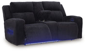 Forest Lake Power Reclining Loveseat with Console Ashley Furniture Loveseat  Fresh Start Furniture