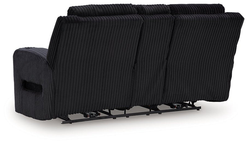 Forest Lake Power Reclining Loveseat with Console Ashley Furniture Loveseat  Fresh Start Furniture