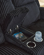 Forest Lake Power Reclining Loveseat with Console Ashley Furniture Loveseat  Fresh Start Furniture