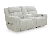 Forest Lake Power Reclining Loveseat with Console Ashley Furniture Loveseat  Fresh Start Furniture