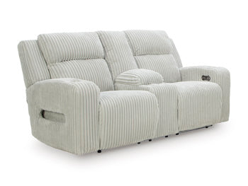 Forest Lake Power Reclining Loveseat with Console Ashley Furniture Loveseat  Fresh Start Furniture