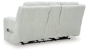 Forest Lake Power Reclining Loveseat with Console Ashley Furniture Loveseat  Fresh Start Furniture