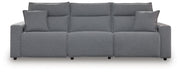 Modmax Power Reclining Sectional Ashley Furniture Sectional 3-Piece: Left-Arm Facing Power Recliner/Armless Ch Fresh Start Furniture
