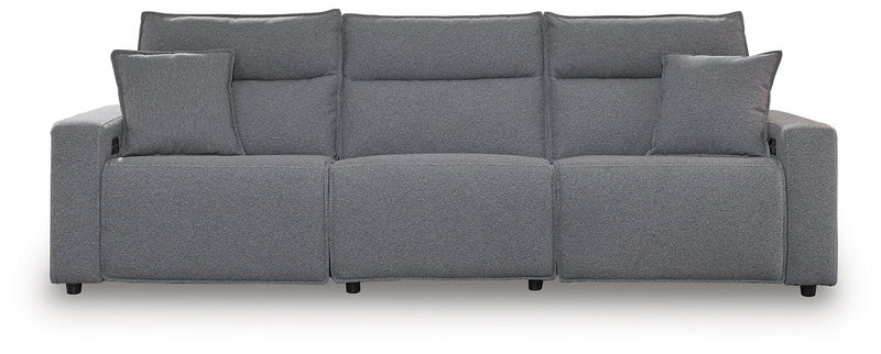 Modmax Power Reclining Sectional Ashley Furniture Sectional 3-Piece: Left-Arm Facing Power Recliner/Armless Ch Fresh Start Furniture