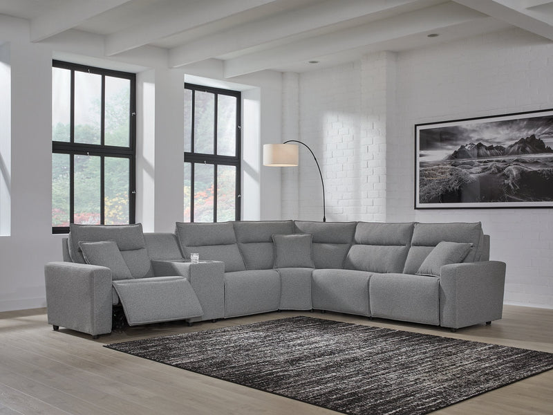 Modmax Reclining Sectional with Console Ashley Furniture Sectional  Fresh Start Furniture
