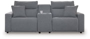 Modmax Power Reclining Sectional Ashley Furniture Sectional 3-Piece: Left-Arm Facing Power Recliner/Console/Ri Fresh Start Furniture